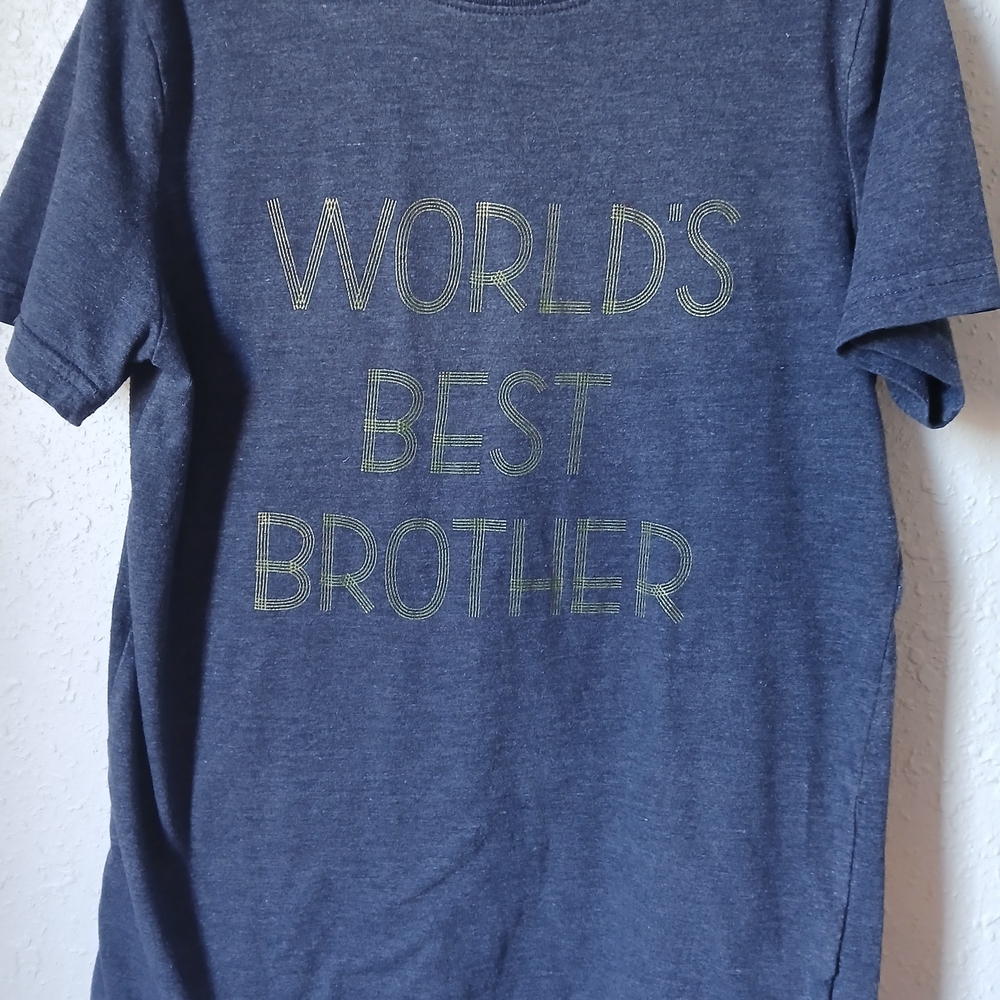 World's Best Brother Kids T-Shirt - Blue